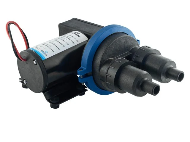 Albinus, Kompakt avløpsvannmembranpumpe 22l 12V, Selvsugende 2,5m