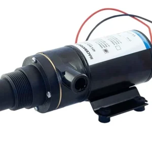 Albinus, Macerator pumpe 43l/min 12V, Rustfritt stål og messing