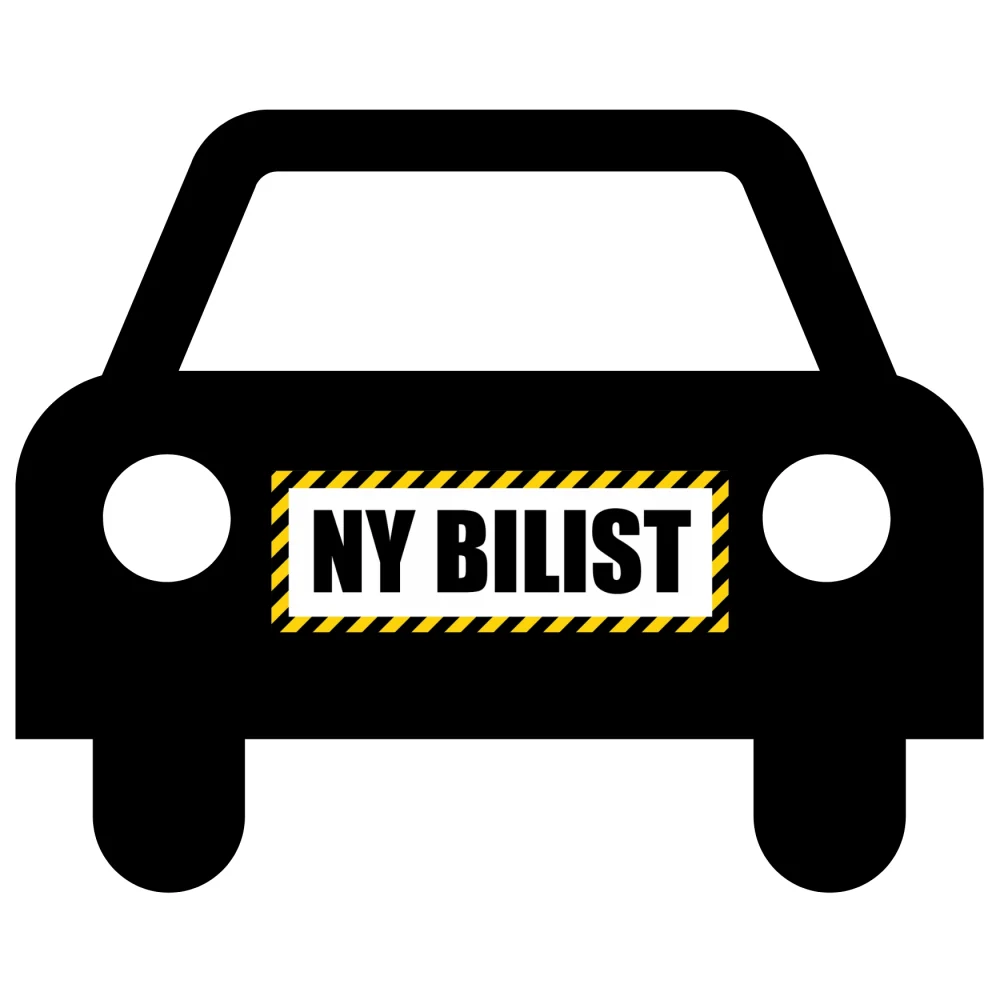 NY BILIST #1 - magnetisk skilt bil