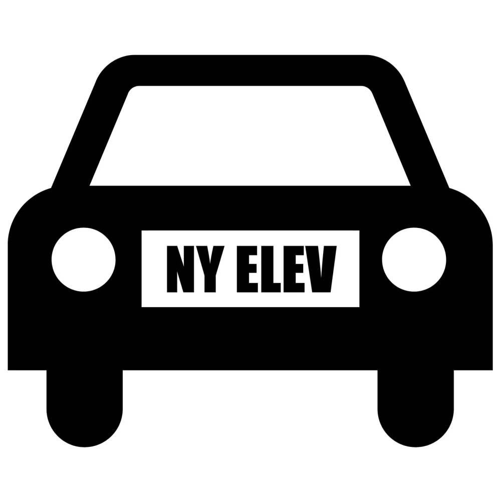 NY ELEV #2 - magnetisk skilt bil