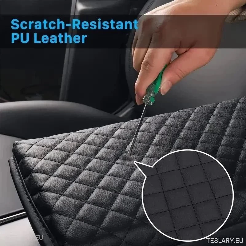 Tesla 3/Y Center Console PU Leather Console Protector