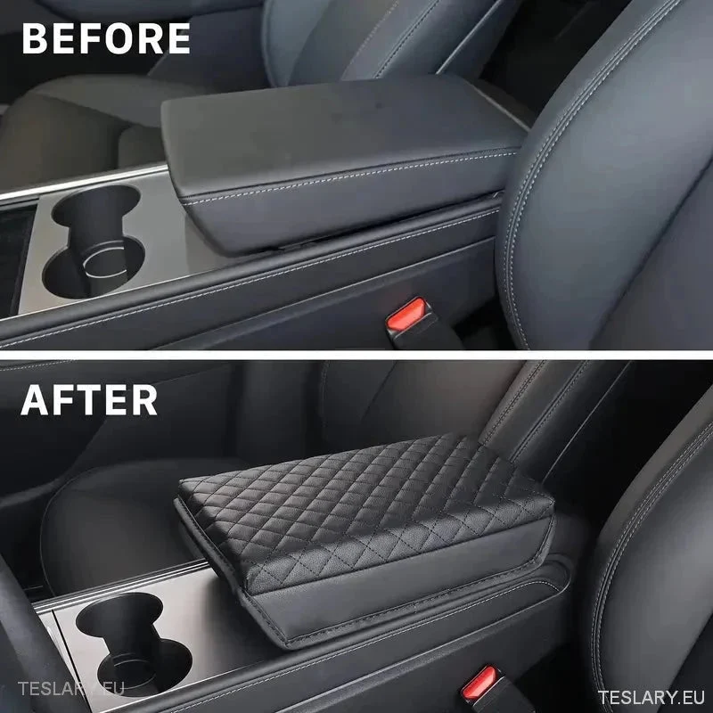 Tesla 3/Y Center Console PU Leather Console Protector