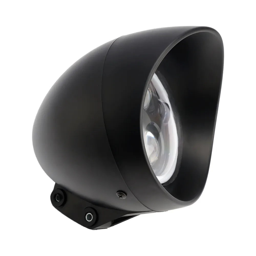 5.75" Frontlykt Spotlight Universal 4-pærer Passer til Motorsykkel Krom