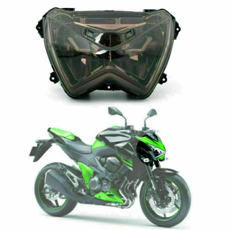 Front SP Headlamp Assembly Z800 Smoke Hotelys 2013-2014 Kawasaki