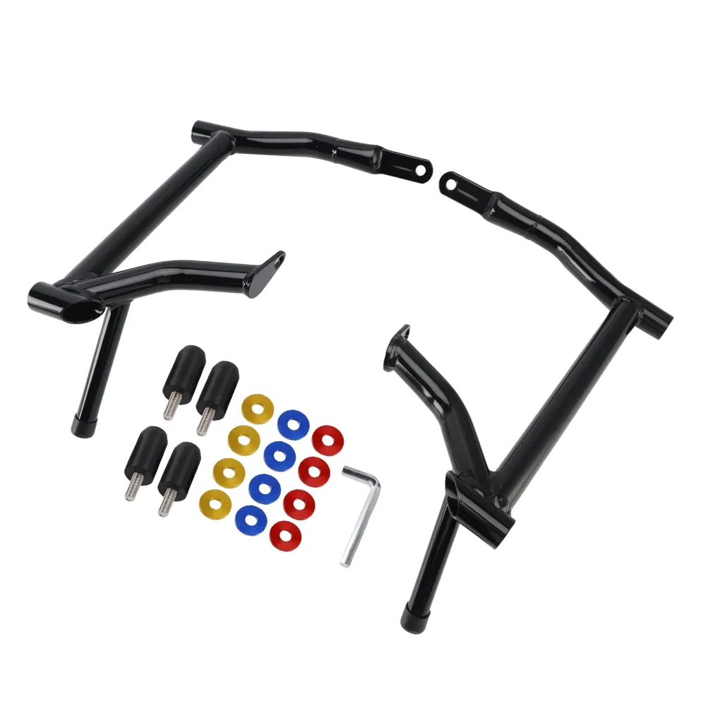 2014-2023 Road Glides Street Glide Road Glide Flht Flhx Saddlebag Guard Crash Bar Frame Protector Bumper Black