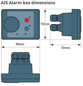 Ocean Signal AIS alarmboks