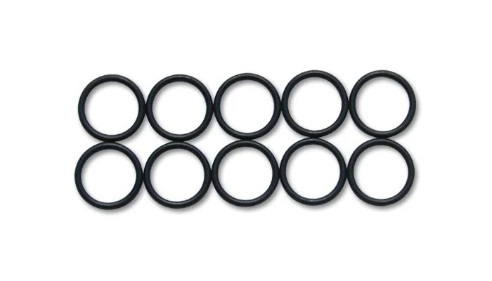 Vibrant -3AN Rubber O-Rings - Pack 10