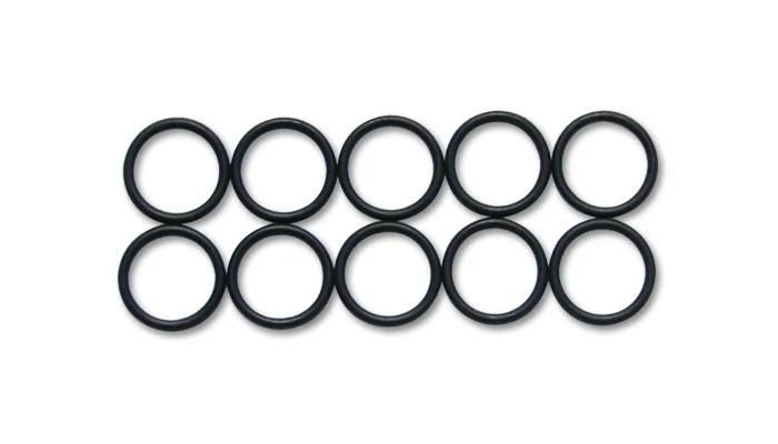Vibrant -3AN Rubber O-Rings - Pack 10
