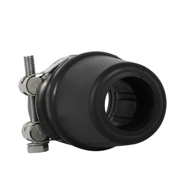 Gummipakningsboks 45mm skaft, 64mm rør inkl. fett, 128mm