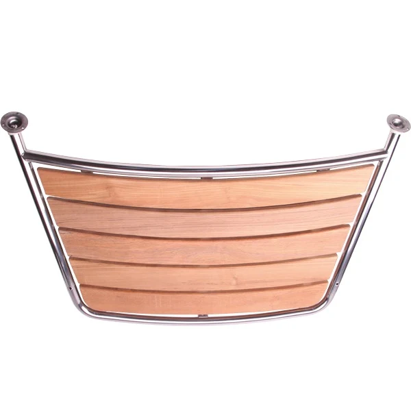 Badeplattform AISI 316, L-131cm D-60cm Ø32mm rør