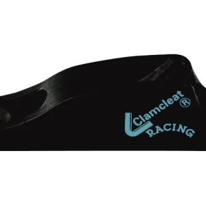 Clamcleat, CL211 MK1 Racing Junior anodisert aluminium 3-6 mm, svart