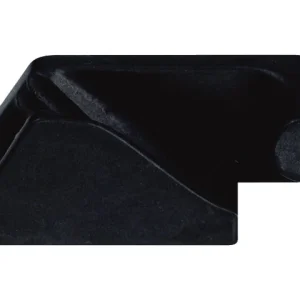 Clamcleat, CL217 MK2 klemme med sideinngang 3-6 mm, SB, svart anodisert aluminium (1 stk.)
