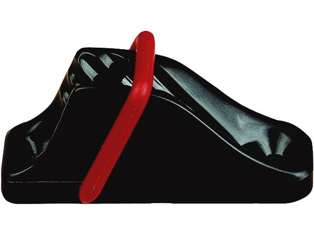 Clamcleat, CL237 vertikal kloss, svart nylon, 6-12 mm (1 stk)