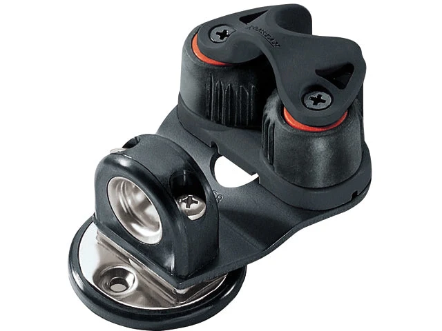 Ronstan, RF58 Svingklemme med lineløper 360° rotasjon, 3-12 mm, 175,0 Decanewton