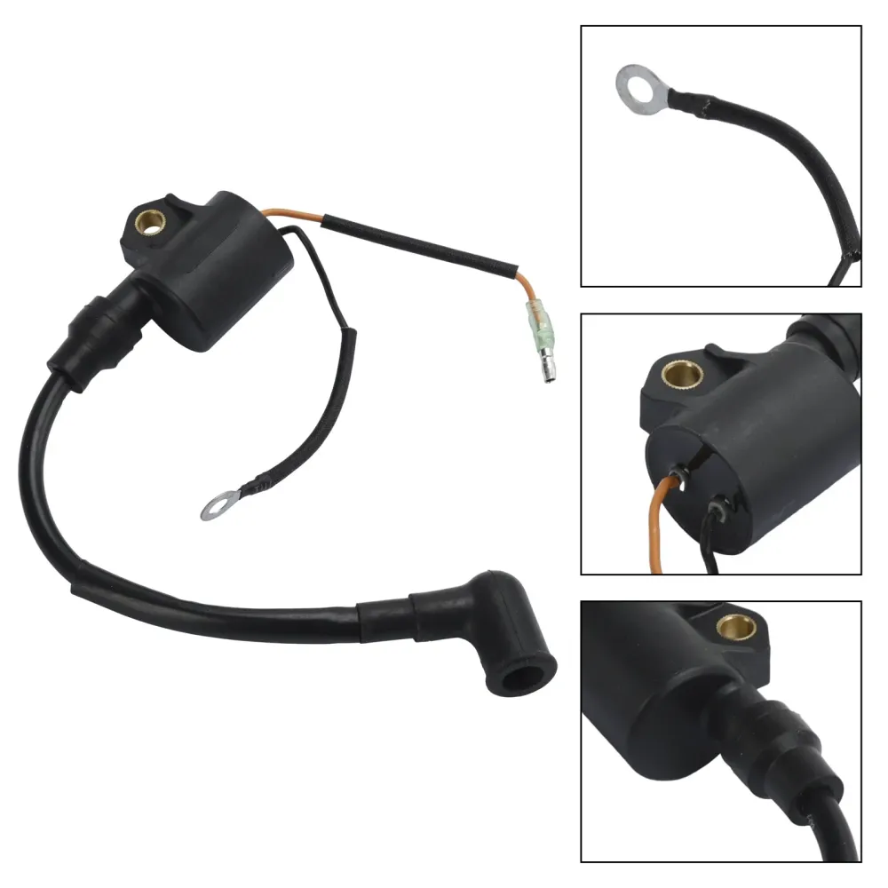 Ignition Coil Fit Yamaha 2HP 2 MSH 2B MHS 2C 95-02 MHS 2010 6A1-85570-00