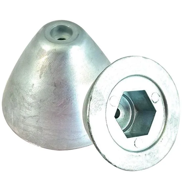 Tecnoseal, sink anode BTQ 250, TQ25000, 0,36 kg, Ø59 mm