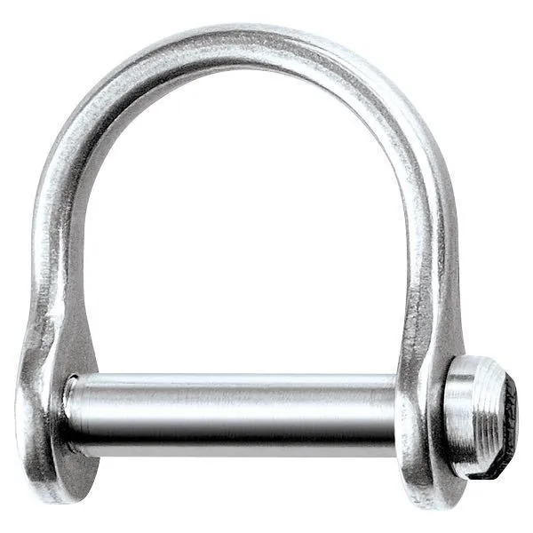 Ronstan, Bred sjakkel 2-pakning, AISI 316, 280 kg arbeidsbelastning, 500 kg bruddstyrke, 13 mm ind. bredde, 11 mm innv. høyde