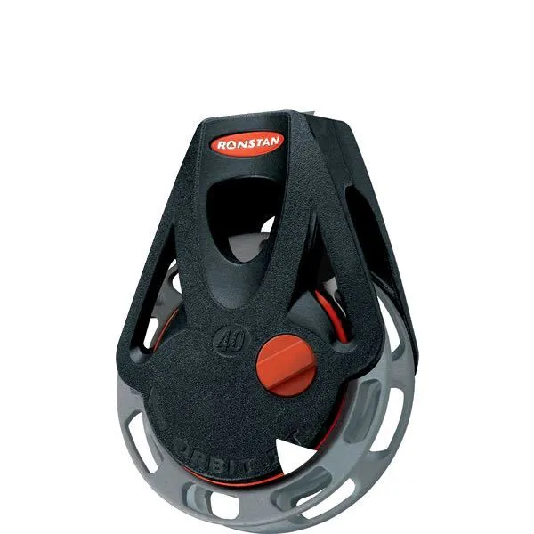 Ronstan, Orbit skralleblokk med svingmanual, serie 40, 175 kg belastning, 500 kg bruddstyrke, maks taudiameter 9 mm