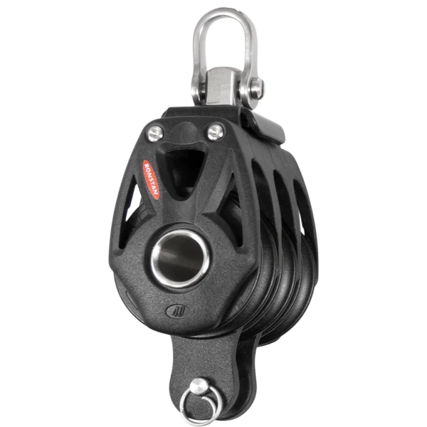 Ronstan, Trippel m/Svivel/Hundvot, Series 40, 400 kg MWL, 172g