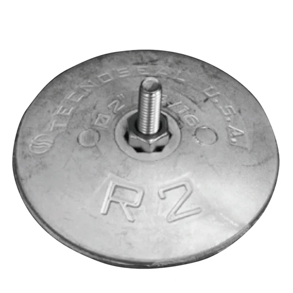 Tecnoseal, Alu plateanodesett, Ø72mm, 11,0mm høy, 150g, Ø1 11mm, Ø2 75mm