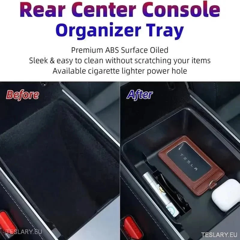 Tesla 3/Y Accessories 3 Piec Center Console Organizer Package