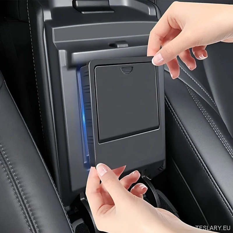 Tesla Model 3/Y Center Console Armrest Hidden Storage
