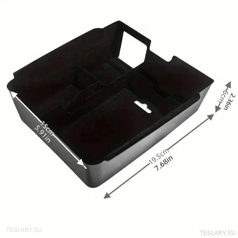 Tesla Model Y Center Console Bak -arrangørbrett