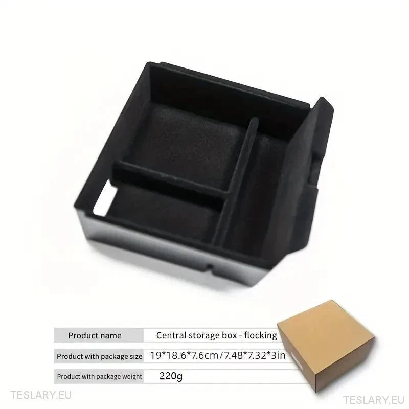 Tesla Model 3+ Highland Center Console Trays Front & Bak -arrangører
