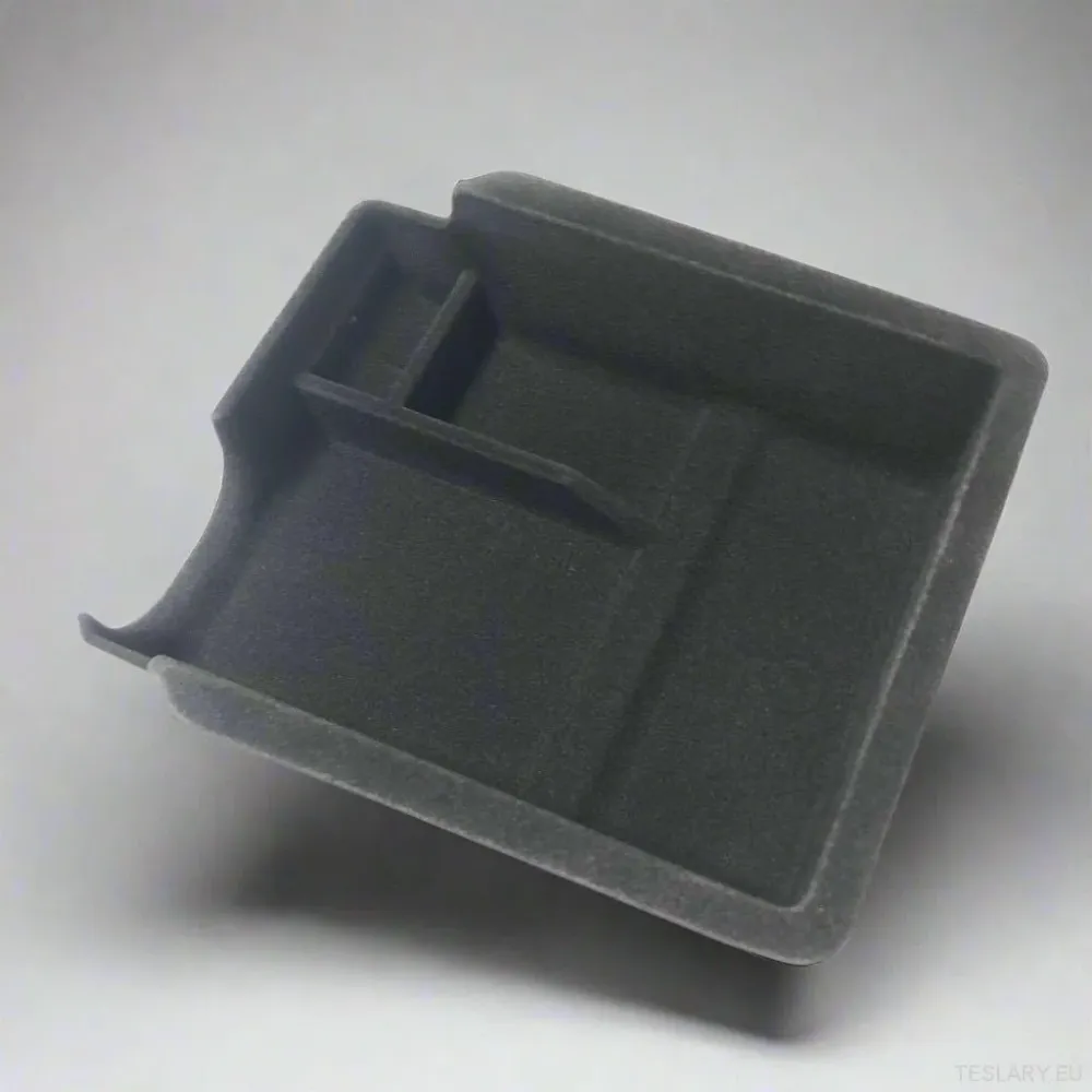 Tesla Model Y/3 Organizer Center Console Rear (Flocked)