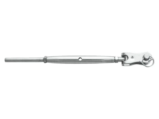 Talamex, spennspenne med vippe og wireterminal M6 Ø3 mm - Rustfritt stål AISI 316 (1 stk.)