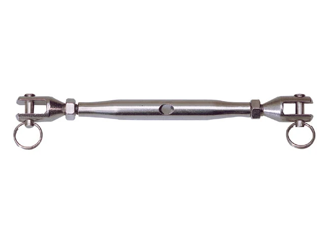 Talamex, Turnbuckle gaffel M8, Rustfritt stål AISI 316 (1 stk.)
