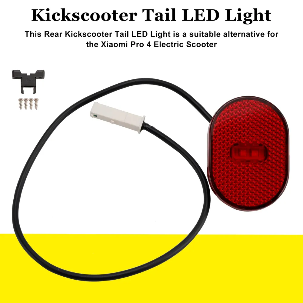Xiaomi 4 pro (1. gen) e-scooter baklys erstatning elektrisk scooter