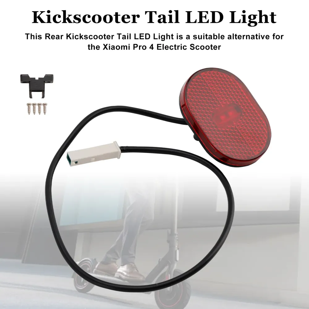 Xiaomi 4 pro (1. gen) e-scooter baklys erstatning elektrisk scooter