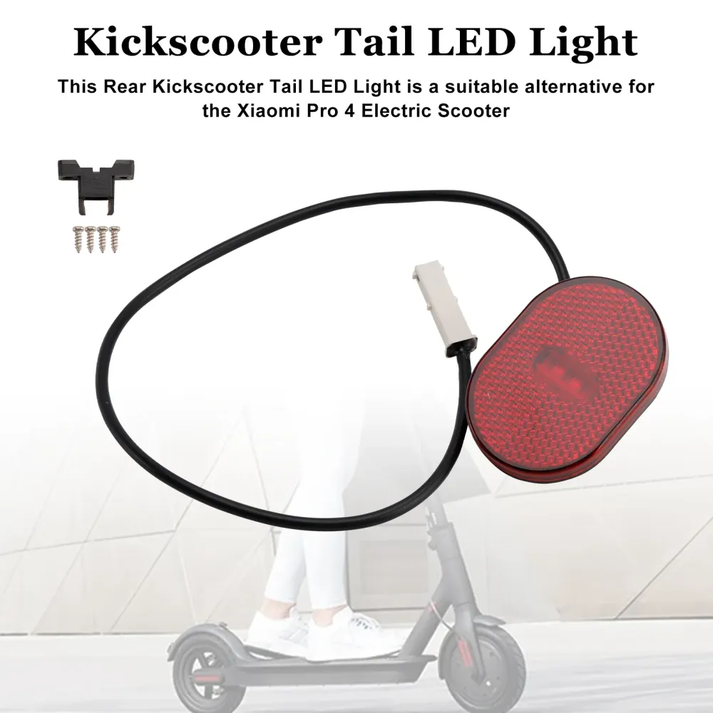 Xiaomi 4 pro (1. gen) e-scooter baklys erstatning elektrisk scooter