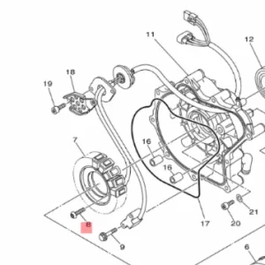 Yamaha Stator 6ET-81410-00 1.8L