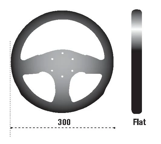 Sparco Steering Wheel 300 Suede Black