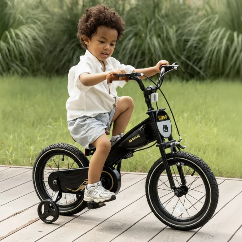 Turbo 3-i-1 barnesykkel 16 tommer DERYAN