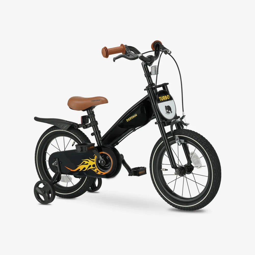 Turbo 3-i-1 barnesykkel 14 tommer DERYAN
