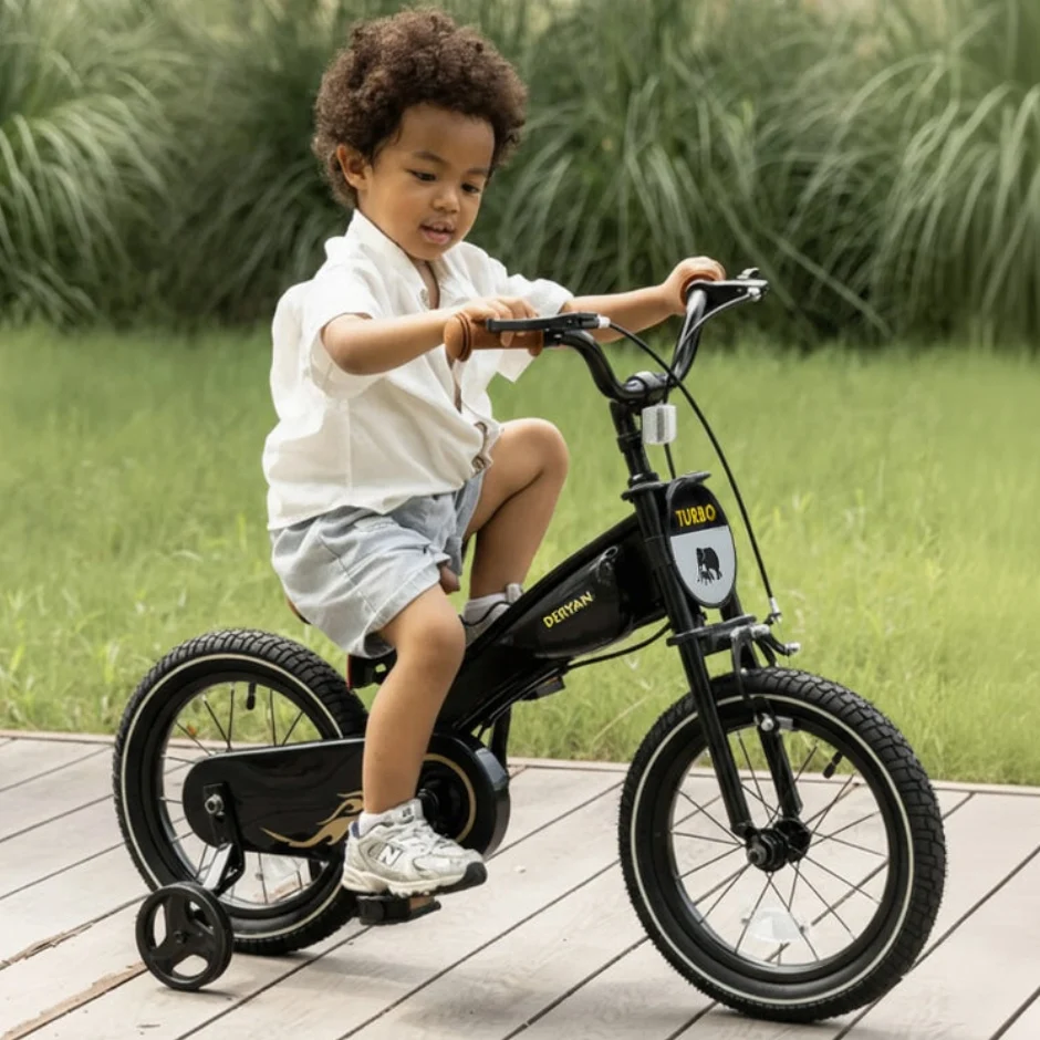 Turbo 3-i-1 barnesykkel 14 tommer DERYAN