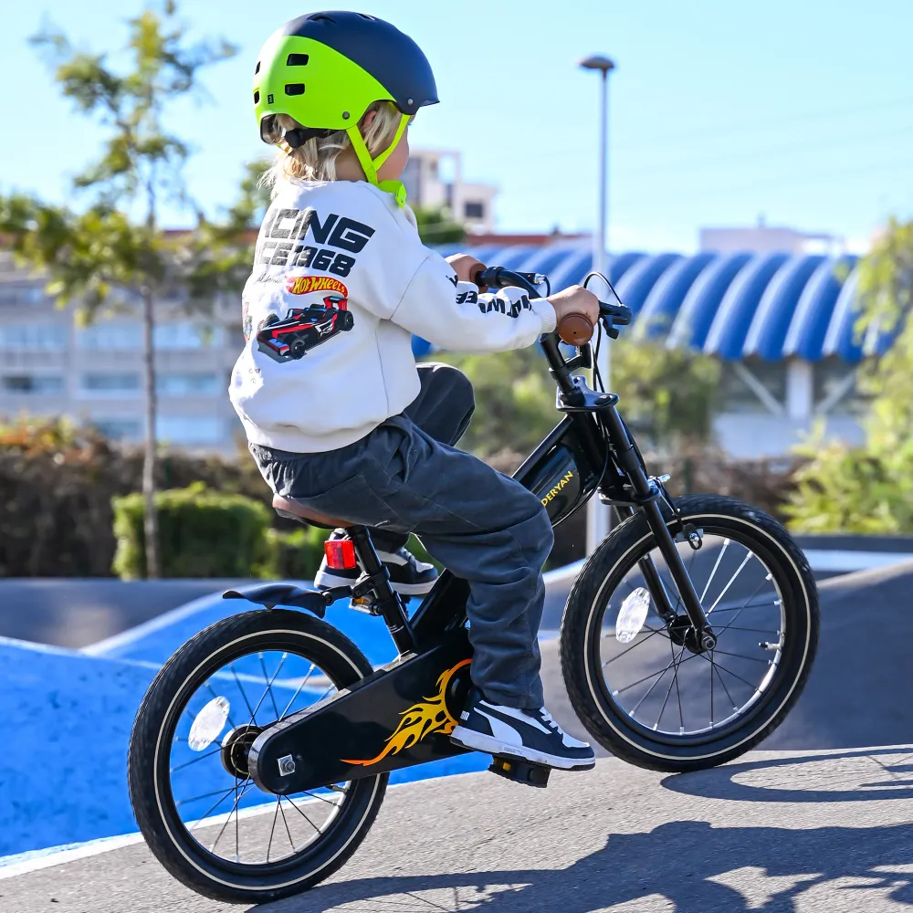 Turbo 3-i-1 barnesykkel 14 tommer DERYAN