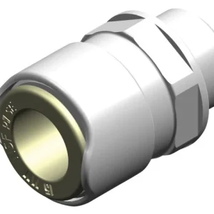 Hval, Wx1514B 1/2" BSP hann til 15 mm adapter