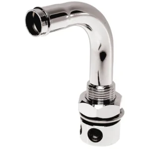 Talamex, Tankventil 16mm, 90 grader, Rustfritt stål (1 stk.)