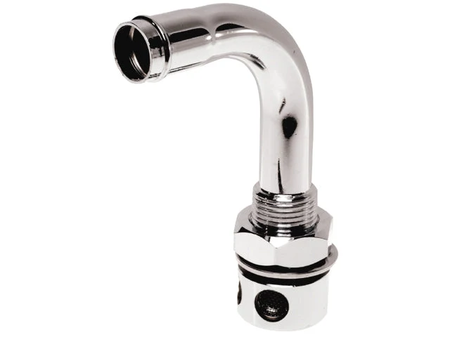 Talamex, Tankventil 16mm, 90 grader, Rustfritt stål (1 stk.)