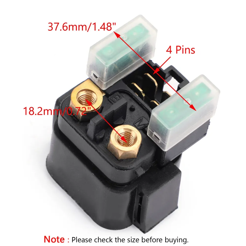 Starter Relay Solenoid Switch Yamaha YXR 660 Rhino 2004 2005 2006 2008 2007 Generic