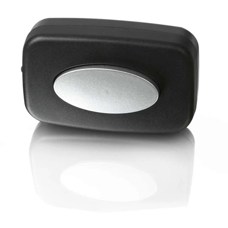 Kid'oh Bilspeil / bakseterspeil med LED lys - svart