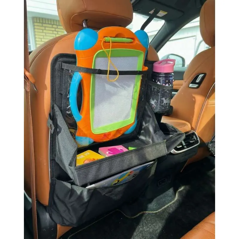 Kid'oh Organizer til bilsete - m. bakke og tabletholder