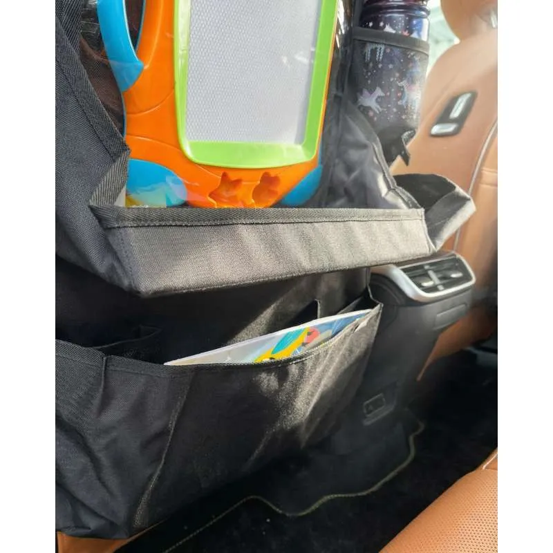 Kid'oh Organizer til bilsete - m. bakke og tabletholder
