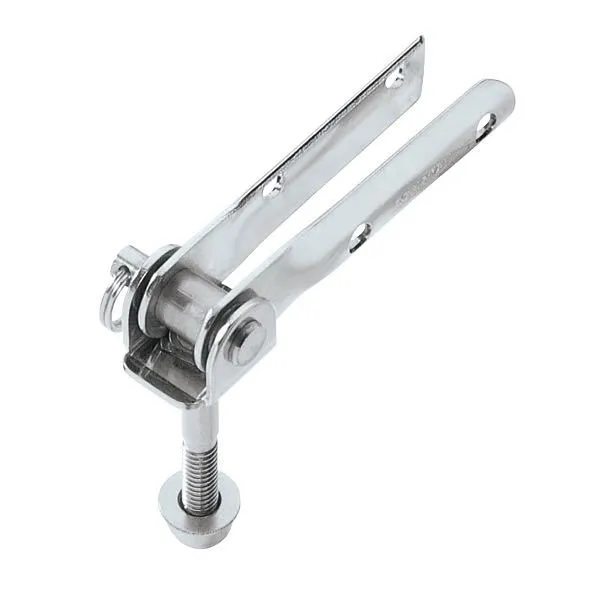 Ronstan, Rorbrakett med 1/4" x 45mm bolt, rustfri, Ø rør 16 mm, 55 g
