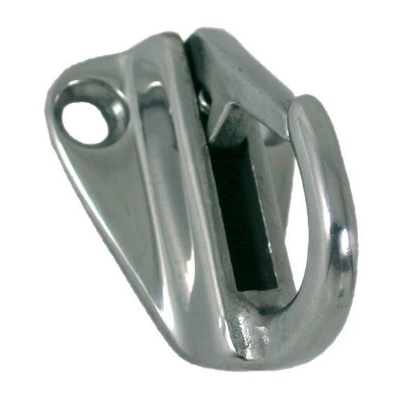 Fenderkrok med fjærlås AISI 316, 38x32mm