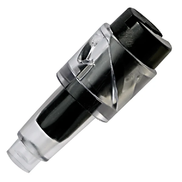 Polyform, V10 skrue ventil, svart, passer til G & F01-11 &
